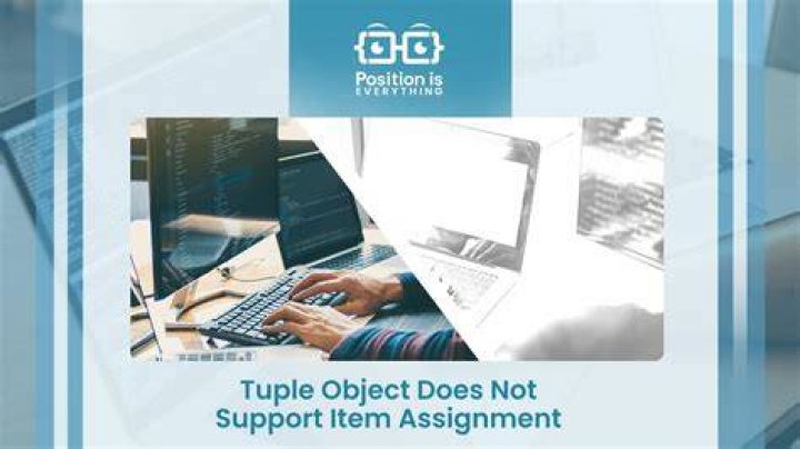 'tuple' object does not support item assignment
