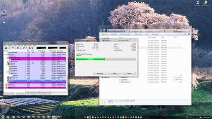 7-Zip compression on multi-core computers