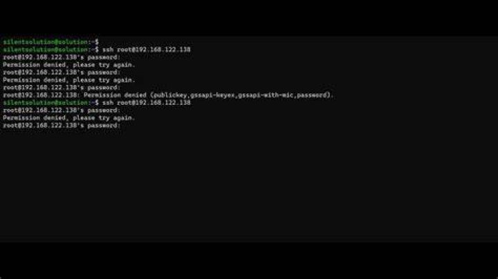 Access Denied while logging in via SSH (PuTTY)