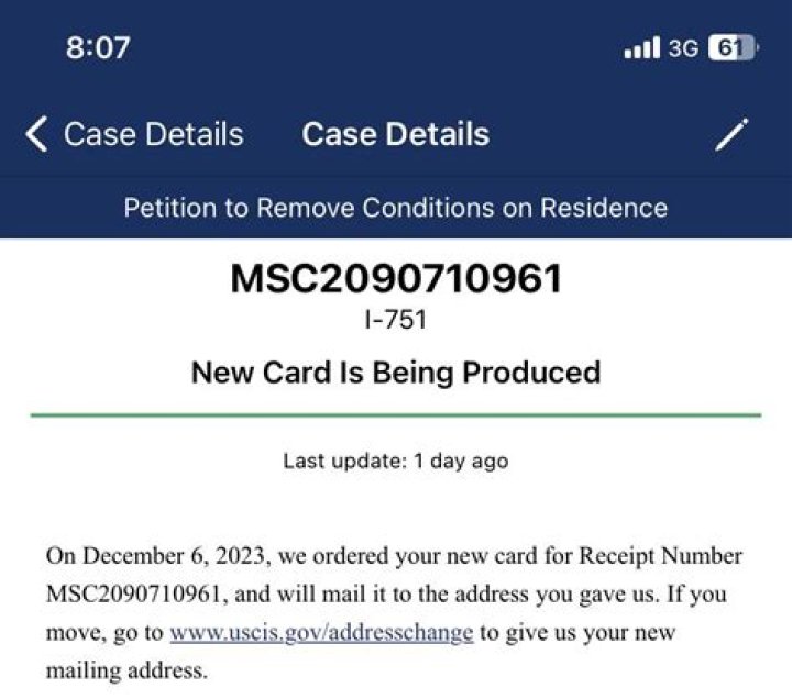 actual card