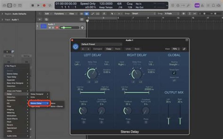 Add delay to microphone (using pulseaudio)