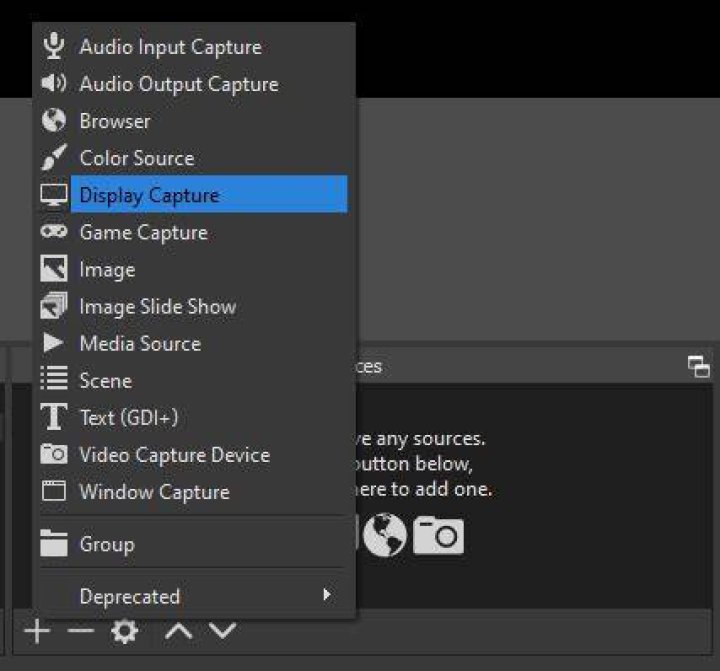 Add Display Capture