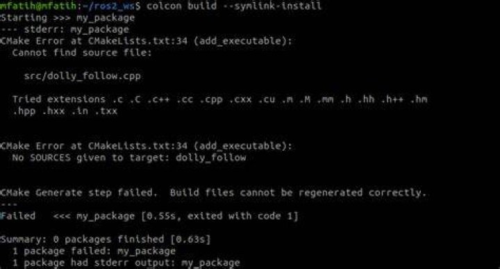 add_executable Error - CMake