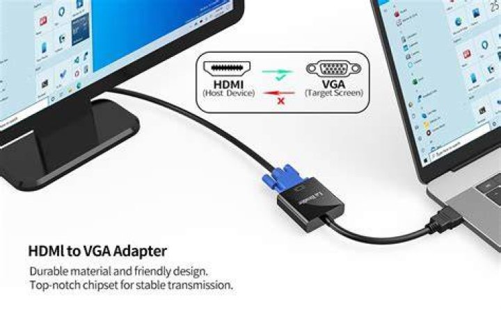 Additional monitor to laptop with HDMI to VGA convertor randomly disconnects