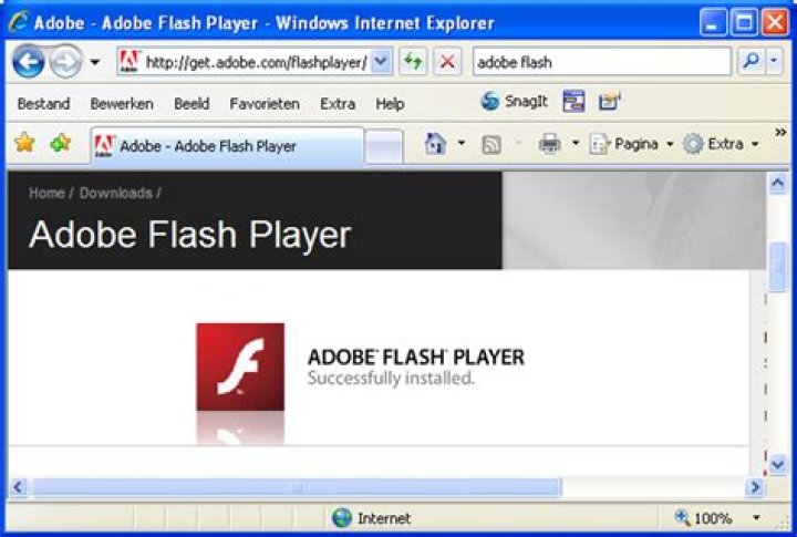 adobe flash player
