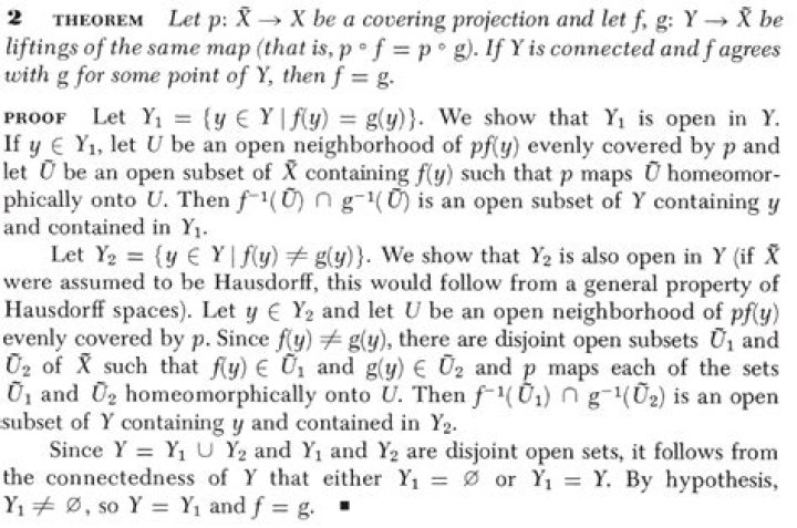 Alternate Proof of Unique Lifting Property of Covering Spaces