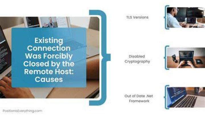 An existing connection was forcibly closed by the remote host
