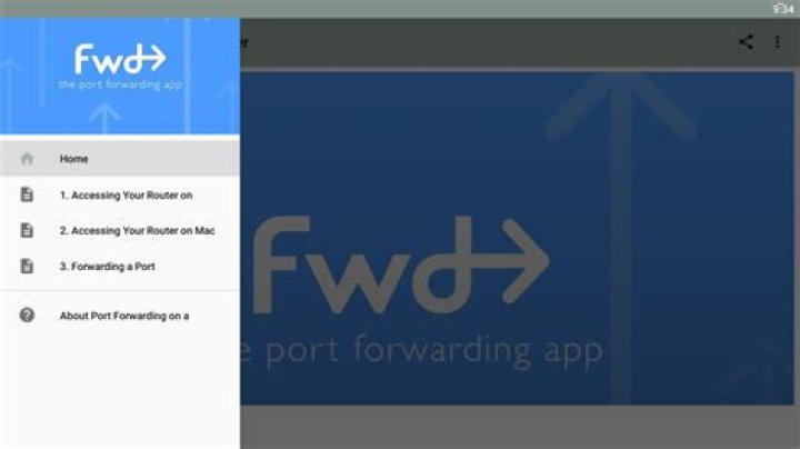 Android PortForwarding