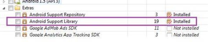 Android Studio and android.support.v4.app.Fragment: cannot resolve symbol