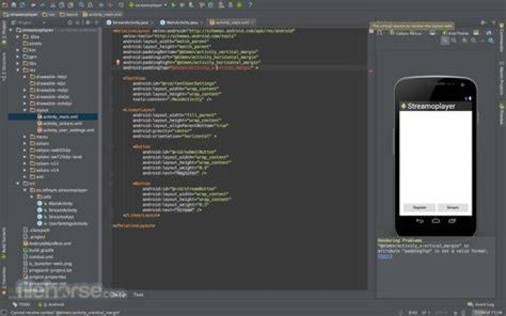 android studio screen shot