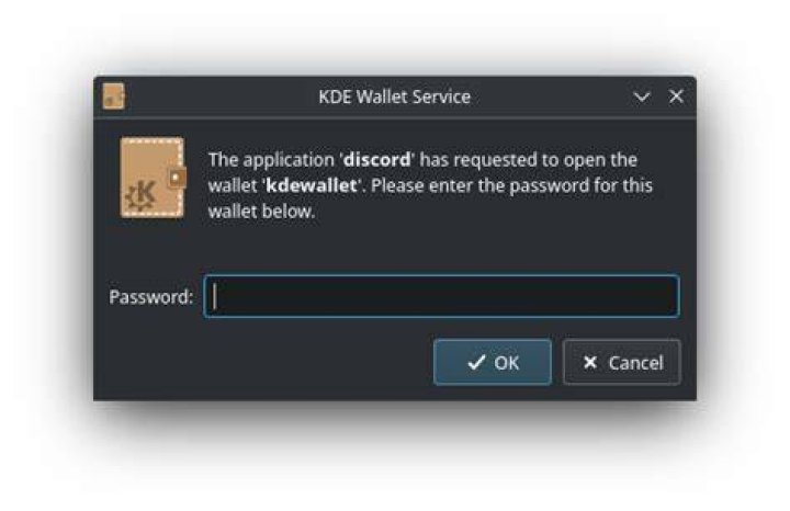 Annoying KDE Wallet Service popup: The application 'kded5' has requested to open the wallet 'kdewallet'