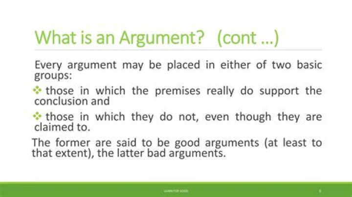 arguments