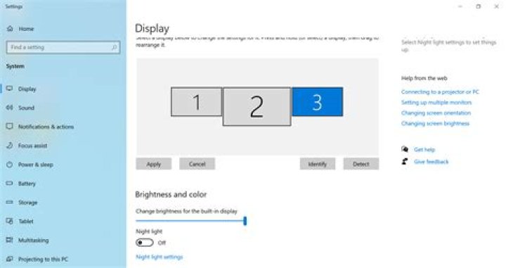 arrange your monitors as you wish