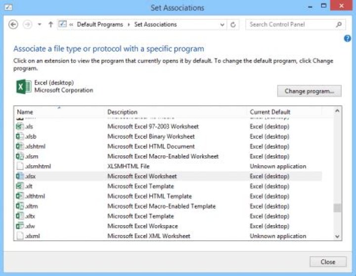 Associate a File Type with a Specific Program