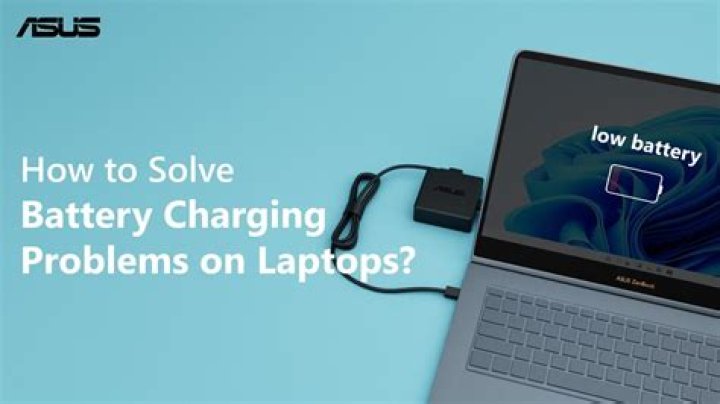 ASUS Laptop batter won't charge past ~60%