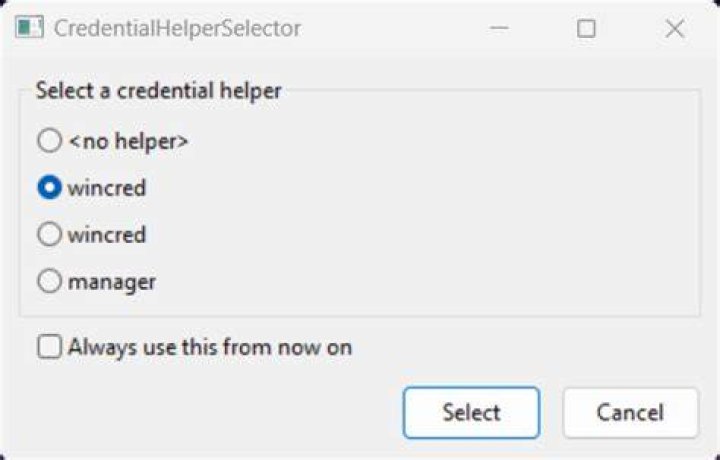 Atlassian Bitbucket Sourcetree Git Credential Manager prompt
