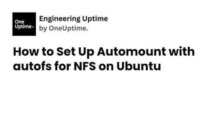 automount with autofs setup but not working