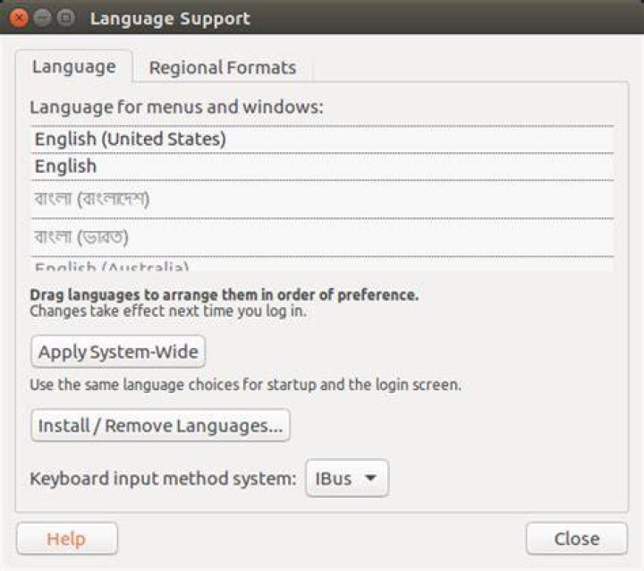 Bangla fonts not working in LibreOffice
