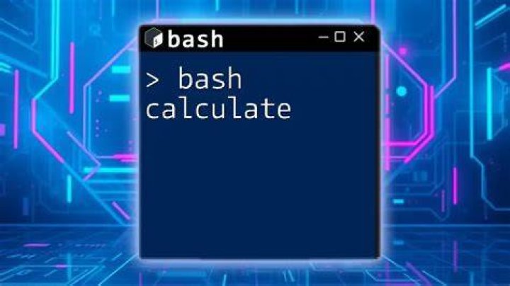 Bash - Calculate Percentage [duplicate]
