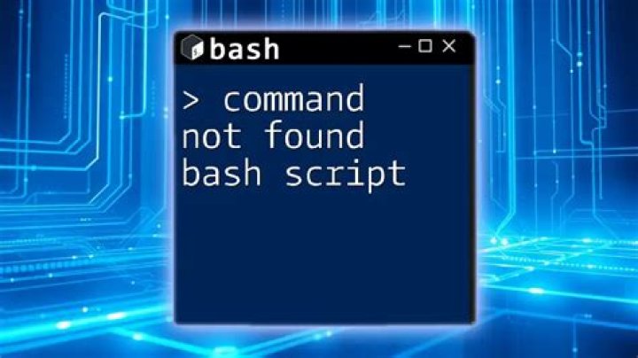 -bash: sh: command not found