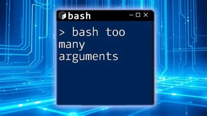 bash: [: too many arguments?