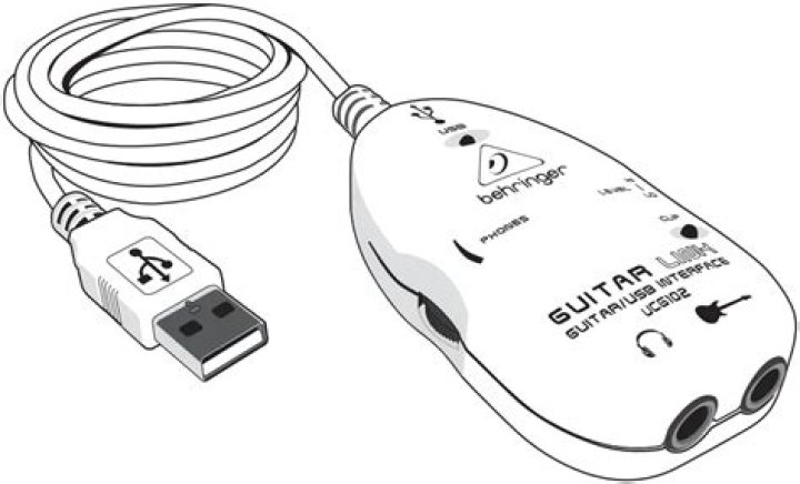 Behringer usb Guitar Link, how to?
