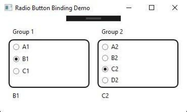 Binding radio buttons with epoxy.js