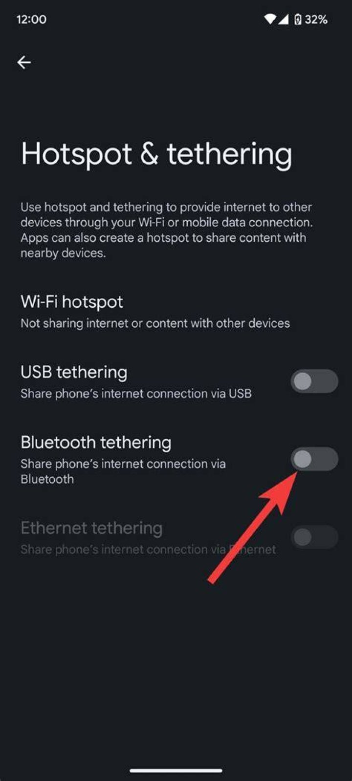 Bluetooth Hotspot