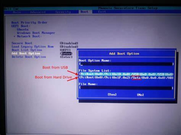 Boot from USB/DVD in EFI Mode