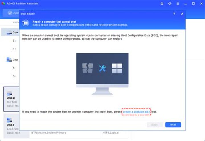 Boot-repair gives ESP partition error