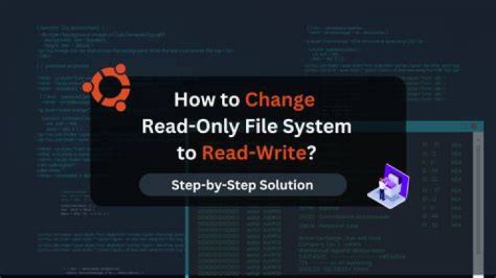 Booting into read-only file system