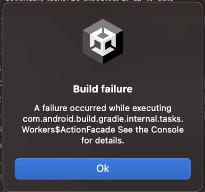 Build failure