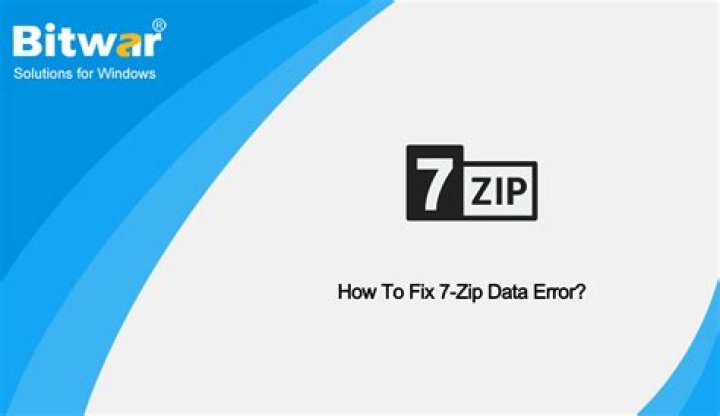 bz2 data error 7zip
