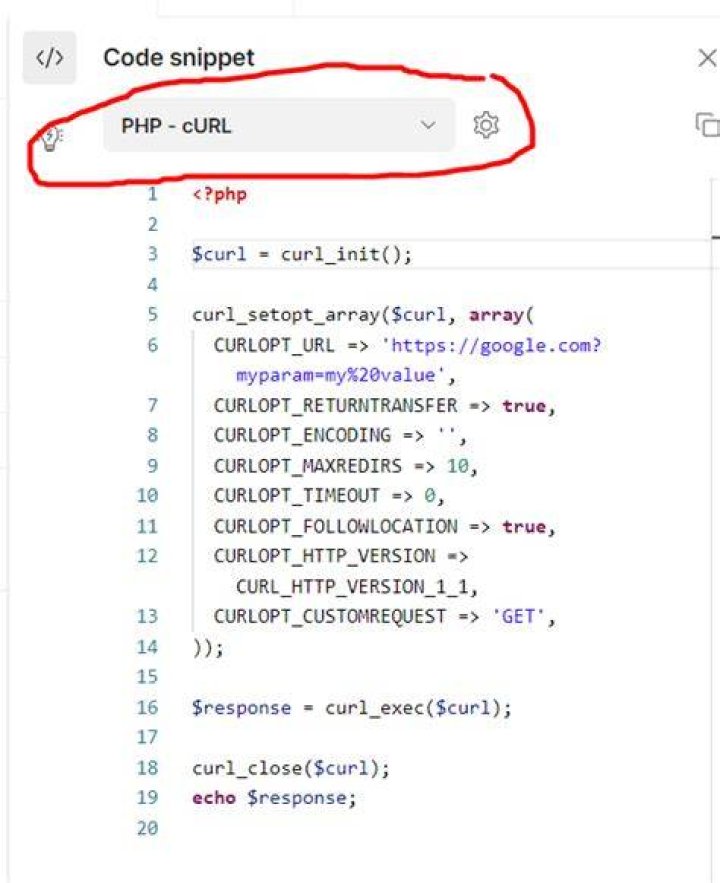 Call a REST API in PHP