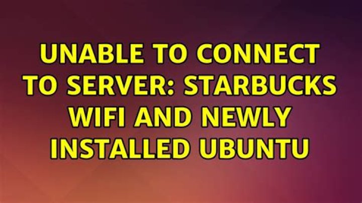 Can't connect to Google Starbucks wifi on Ubuntu 17.10