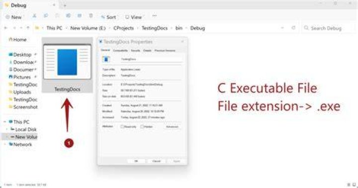Can't install an executable file