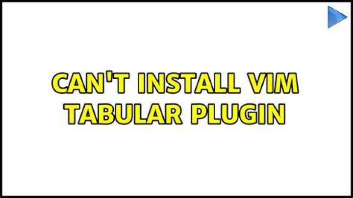 Can't install vim