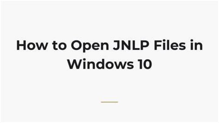 Can't open JNLP after changing to windows 10