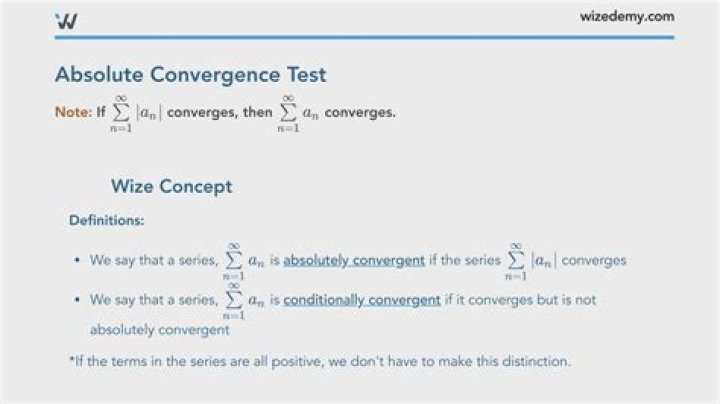 Can an alternating series ever be absolutely convergent?