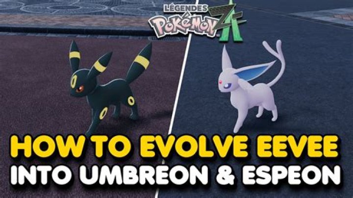 Can an Eevee evolve into Umbreon/Espeon 