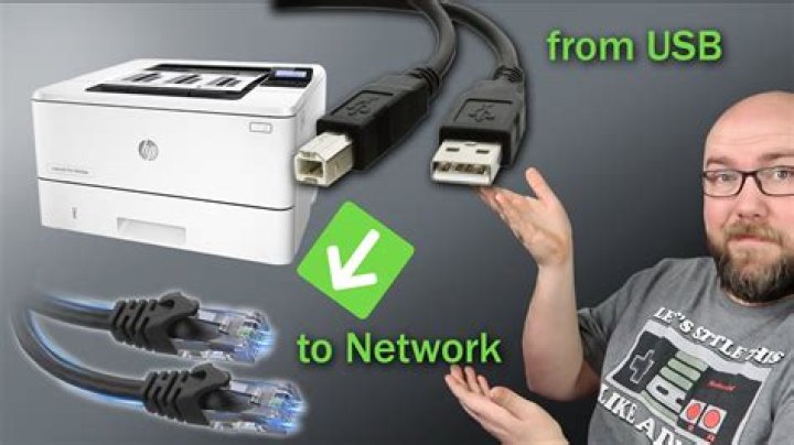 Can I connect a printer directly to a router via USB to Ethernet adapter?