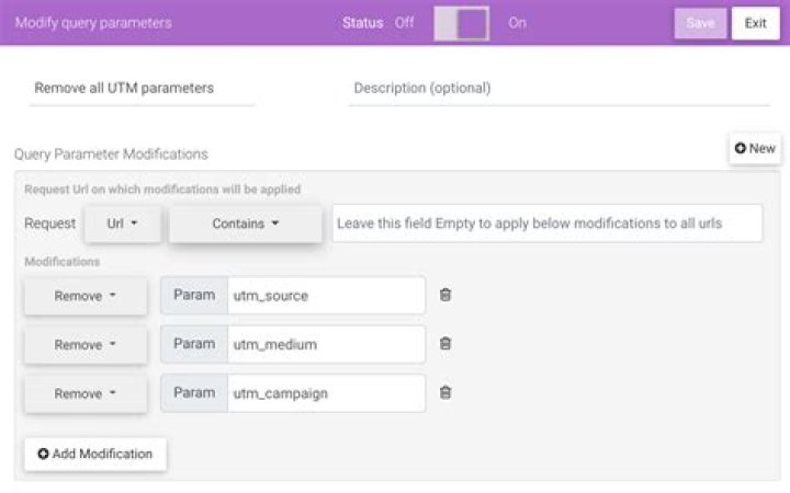 Can I manipulate the URL parameters using a browser extension?