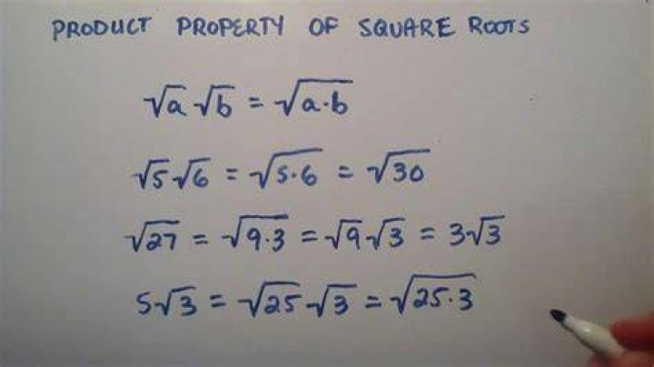 Can someone explain this proof of the product property of square roots?