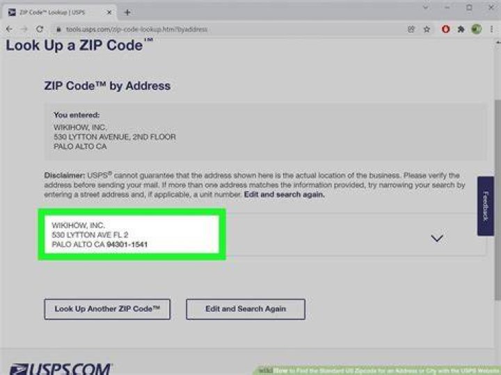 Can you convert an address to a zip code in a spreadsheet?