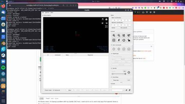 Candle CNC host running