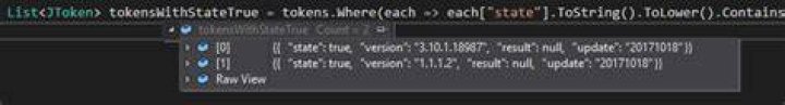 Cannot access child value on Newtonsoft.Json.Linq.JProperty -Error happens while checking JObject using LinQ