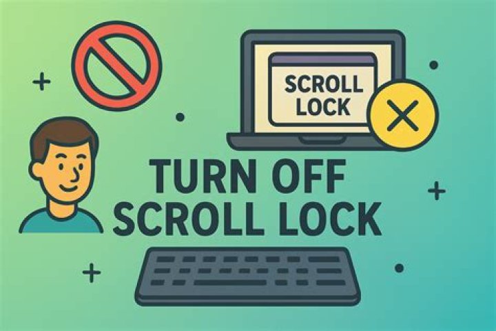 cannot disable scroll lock in libreoffice-calc (using a dell xps)