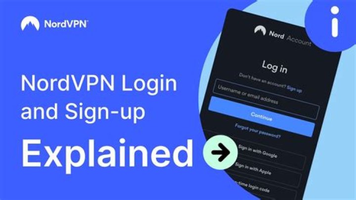 Cannot log into Nord VPN