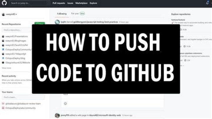 cannot push to github repository