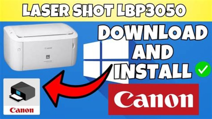 Canon LBP 3050 laser printer problem